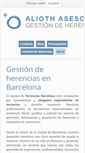 Mobile Screenshot of herenciasbarcelona.net